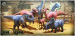 Which baby dinosaurs from the game are missing in this image?