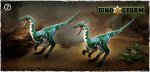 How many differences can you spot between these two coelophysis dinos?