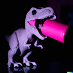 DALL·E 2022-09-07 21.10.56 - cute T-Rex baby in black room.png