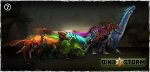 Which of the dinosaurs from the game is missing in this picture? Which of the dinosaurs from the game is missing in this picture?