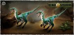 How many differences are there between these two Coelophysis dinos?