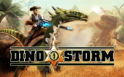 GamePlay de Dino Storm Jogo de Dinossauro Online 